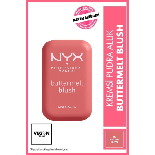 Buttermelt Blush Kremsi Pembe Pudra Allık - 09 Feelin Butta Buttermelt Blush Kremsi Pembe Pudra Allık - 09 Feelin Butta
