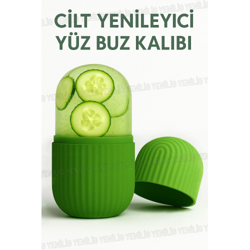 Buz Yüz Silindiri | %100 Silikon Masaj Aleti Silikon Buz Küpü Rulo Masaj Göz Torbalarını Giderme Buz Yüz Silindiri | %100 Silikon Masaj Aleti Silikon Buz Küpü Rulo Masaj Göz Torbalarını Giderme