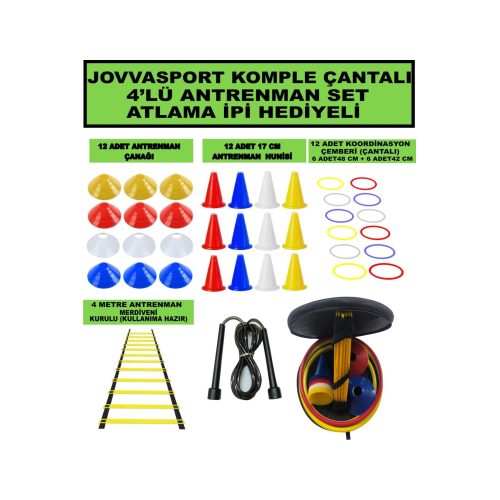 Çantalı Futbol, Basketbol,antrenman,çoçuk Eğitim Ve Koordinasyon Seti Atlama Ipi Çantalı Futbol, Basketbol,antrenman,çoçuk Eğitim Ve Koordinasyon Seti Atlama Ipi