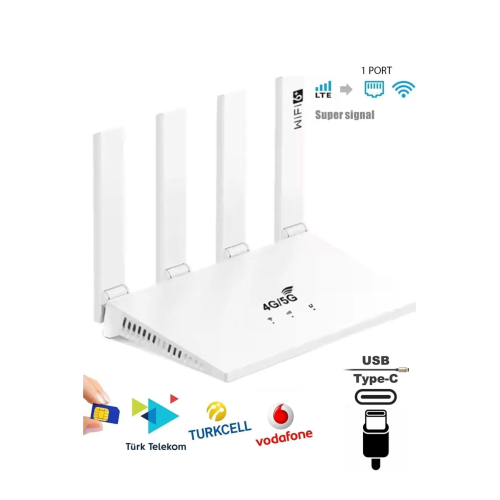 Dataforce-4g Sim Kartlı Wireless Modem/router Wifi 6