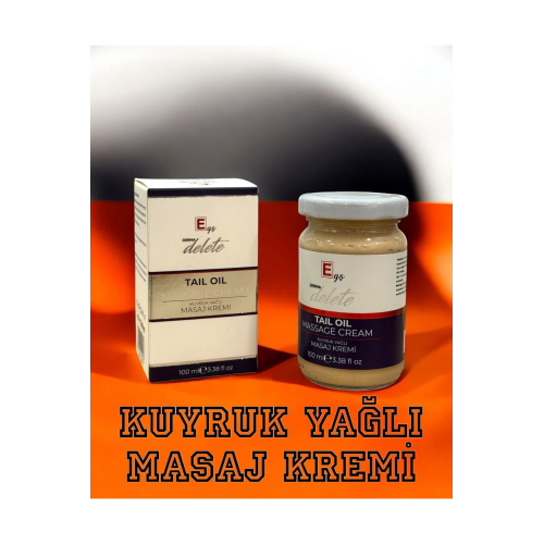 DERMADELETE KUYRUK YAĞLI MASAJ KREMİ DERMADELETE KUYRUK YAĞLI MASAJ KREMİ