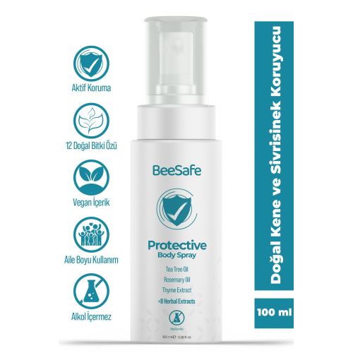 Doğal Kene Ve Sivrisinek Koruyucu Sprey (VEGAN & 12 DOĞAL BİTKİ ÖZÜ) - 100 ml Doğal Kene Ve Sivrisinek Koruyucu Sprey (VEGAN & 12 DOĞAL BİTKİ ÖZÜ) - 100 ml