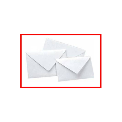Düğün Atkı Zarfı, Mektup Zarfı, Para Zarfı, Beyaz 1. Hamur Davetiye Zarfı 12x18cm (1 Paket) 100 Adet