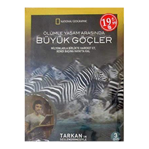 Dvd - National Geographic Ölümle Yaşam Arasında Büyük Göçler 3dvd