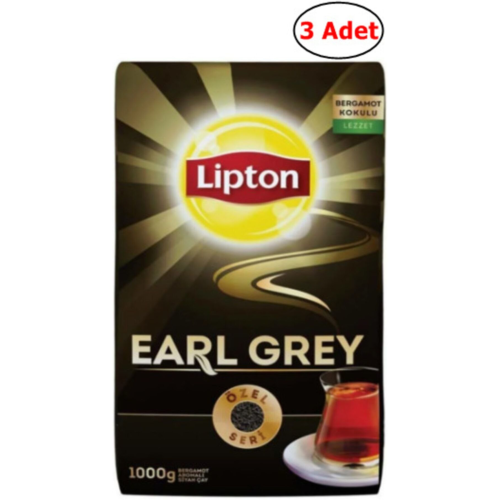 Earl Grey Dökme Çay 1000gr X 3' Lü