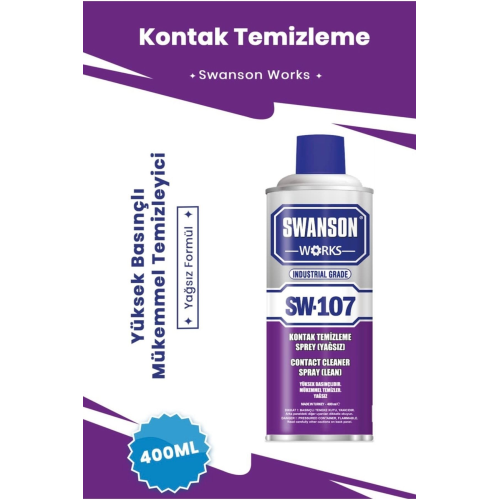 Elektronik Kart Devre Kontak Temizleyici Sprey Yağsız 400 Ml Elektronik Kart Devre Kontak Temizleyici Sprey Yağsız 400 Ml
