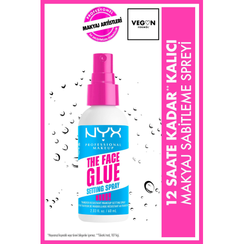 Face Glue Setting Spray Makyaj Sabitleme Spreyi Face Glue Setting Spray Makyaj Sabitleme Spreyi