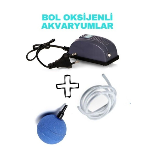 Fanus Ve Akvaryum Için Oksijen Hava Seti (HAVA MOTORU HAVA HORTUMU HAVA TAŞI) Komple Set Fanus Ve Akvaryum Için Oksijen Hava Seti (HAVA MOTORU HAVA HORTUMU HAVA TAŞI) Komple Set