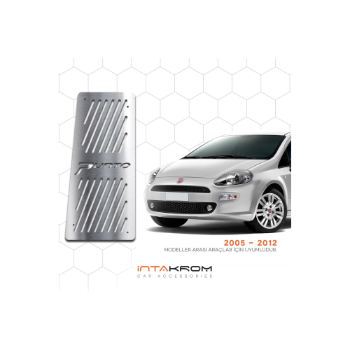 Fiat Punto Krom Ayak Dinlendirme Pedalı 2005 - 2012
