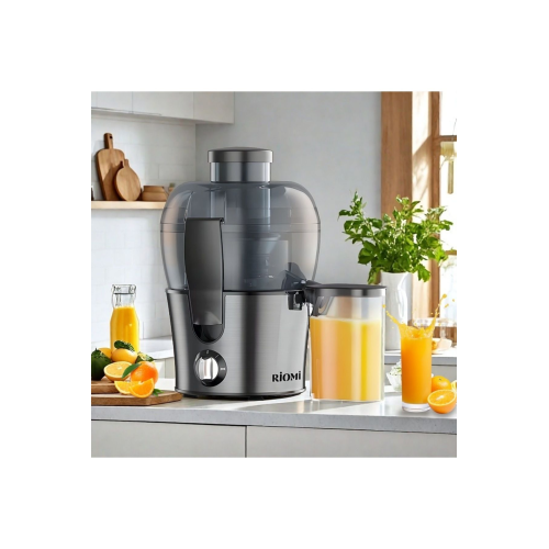Frutta Katı Meyve Sıkacağı, 500W, 1,5 Lt, QuickClean, Damlama Önleyici Riomi