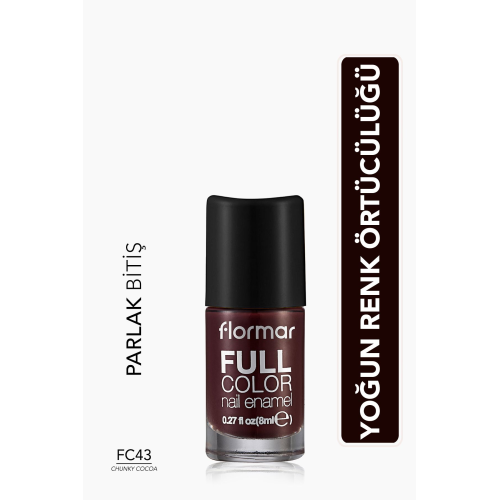 Full Color Ultra Yüksek Pigmentli & Parlak Bitişli Oje