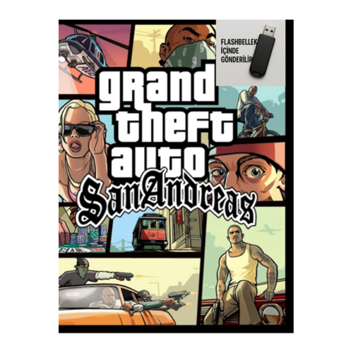 ? GTA San Andreas Full Türkçe | USB Flash Bellek ile Gönderilen Bilgisayar Oyunu ? GTA San Andreas Full Türkçe | USB Flash Bellek ile Gönderilen Bilgisayar Oyunu
