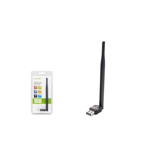 Hd852-1 Wıreless Adaptör 150mbps 5dbı Tek Anten 8818ıc Siyah Hd852-1 Wıreless Adaptör 150mbps 5dbı Tek Anten 8818ıc Siyah