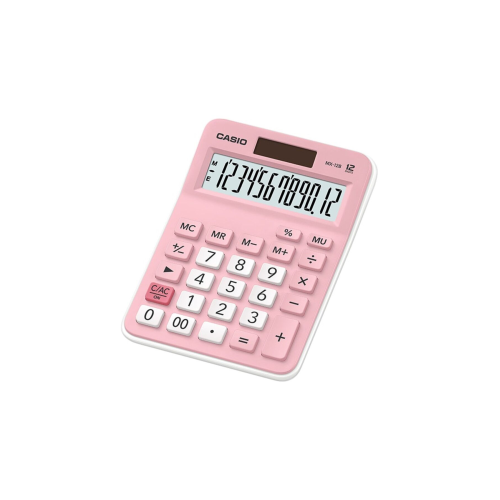 Hesap Makinesi Masa Üstü 12 Hane Pembe Mx-12B-Pk