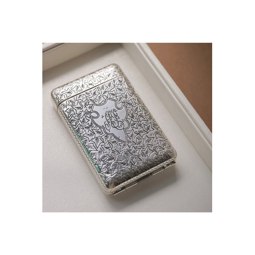 Hlf Tech & Lighter Antik Gümüş Sigara Tabakası Lüsk Tasarım 18.hlf Hlf Tech & Lighter Antik Gümüş Sigara Tabakası Lüsk Tasarım 18.hlf