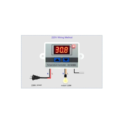 Hw-735 / Xh-w3001 / Hw-w3001 Dijital Termostat - 220vac - 1500w Hw-735 / Xh-w3001 / Hw-w3001 Dijital Termostat - 220vac - 1500w