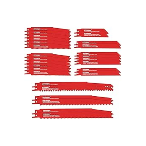Hychika Better Tools For Better Life Pistonlu Testere Bıçakları, 32 Adet Ahşap Ve Metal Kesme Teste