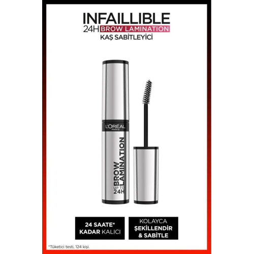 Infaillible 24H Brow Lamination Şeffaf Kaş Sabitleyici Infaillible 24H Brow Lamination Şeffaf Kaş Sabitleyici