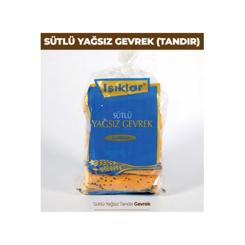 IŞIKLAR Sütlü Yağsız Konya Gevrek - Tandır (400 g) IŞIKLAR Sütlü Yağsız Konya Gevrek - Tandır (400 g)