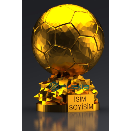 İSMİNİZE ÖZEL FIFA BALLON D'OR MAKETİ GOLD KAPLAMA 15 CM HEDİYELİK İSMİNİZE ÖZEL FIFA BALLON D'OR MAKETİ GOLD KAPLAMA 15 CM HEDİYELİK