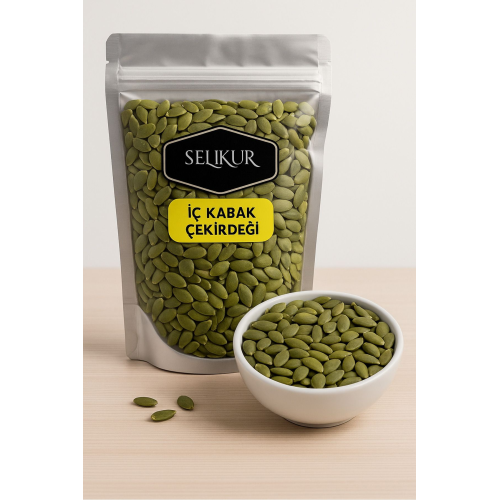 Kabak Çekirdeği Içi 1kg(ÇİĞ, TUZSUZ)