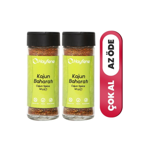 Kajun Baharatı 40 G - 2'li Set Kajun Baharatı 40 G - 2'li Set