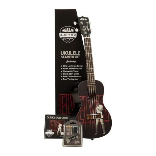 Kala Elvis Viva Las Vegas Concert Ukulele Eğitim Seti Kala Elvis Viva Las Vegas Concert Ukulele Eğitim Seti