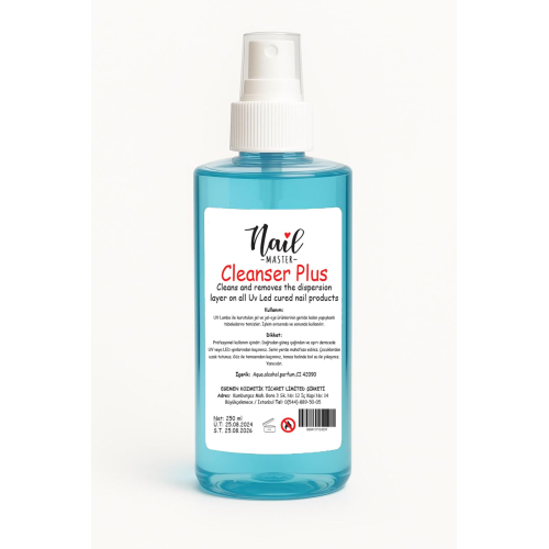 Kalıcı Oje Protez Tırnak Yapışkanlık Temizleme Spreyi Cleanser 250ml