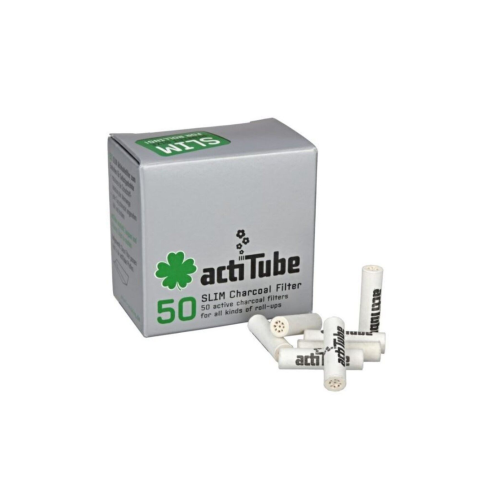 Karbonlu Pipo Filtresi 7 mm 50 adet