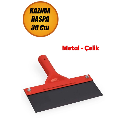 Kazıma Sıyırma Raspası Metal Saplı Çelik 30 cm Spatula İnşaat Duvar Harç Parke Zemin Temizlleme. Kazıma Sıyırma Raspası Metal Saplı Çelik 30 cm Spatula İnşaat Duvar Harç Parke Zemin Temizlleme.