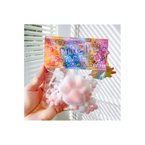Kedi Patisi-taba Sukuşi - Squishy Pati- Tüylü Pati - Stres Oyuncak (PEMBE) Kedi Patisi-taba Sukuşi - Squishy Pati- Tüylü Pati - Stres Oyuncak (PEMBE)