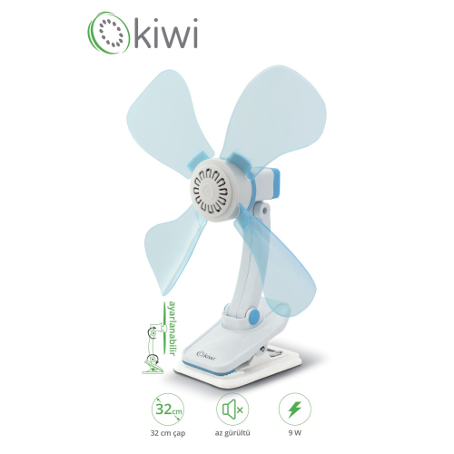Kfan 7604 Masaüstü Mini Vantilatör Kiwi 7604 Kfan 7604 Masaüstü Mini Vantilatör Kiwi 7604