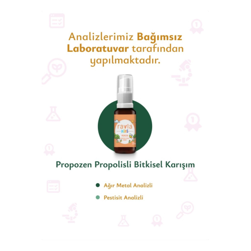 Kids Propozen Propolisli Bitkisel Karışım - 20ml Kids Propozen Propolisli Bitkisel Karışım - 20ml
