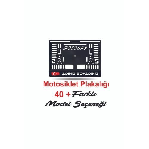 Kişiye Özel Isimli Motor Plakalık Kişiye Özel Isimli Motor Plakalık