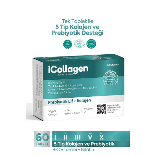 Kolajen Ve Probiyotik Tablet Kolajen Ve Probiyotik Tablet