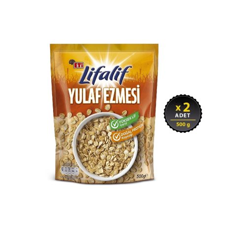 Lifalif Yulaf Ezmesi 500 g x 2 Adet