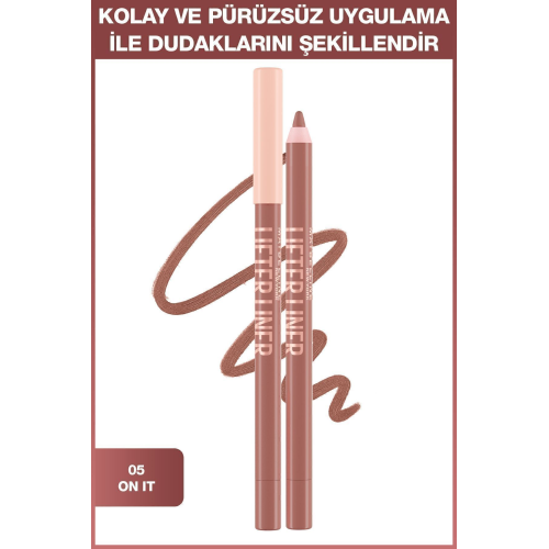Lifter Liner Nude Tonlu Dudak Kalemi- 05 On It
