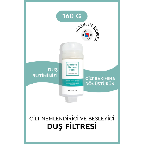 Madeca Shower Filter - Cilt Nemlendirici Ve Besleyici Duş Filtresi Madeca Shower Filter - Cilt Nemlendirici Ve Besleyici Duş Filtresi