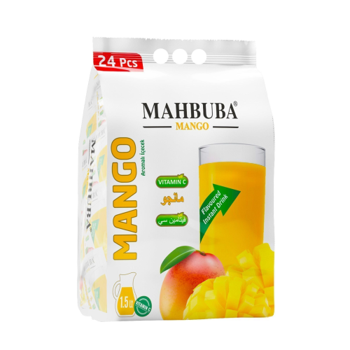 Mango Aromalı Soğuk Toz Içecek 24x11.2gr Mango Aromalı Soğuk Toz Içecek 24x11.2gr