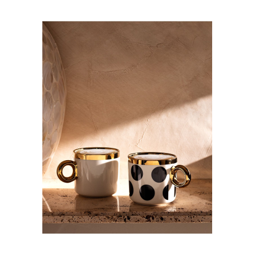 Marlie 2'li Kupa Seti - Gold - 400 ml Marlie 2'li Kupa Seti - Gold - 400 ml