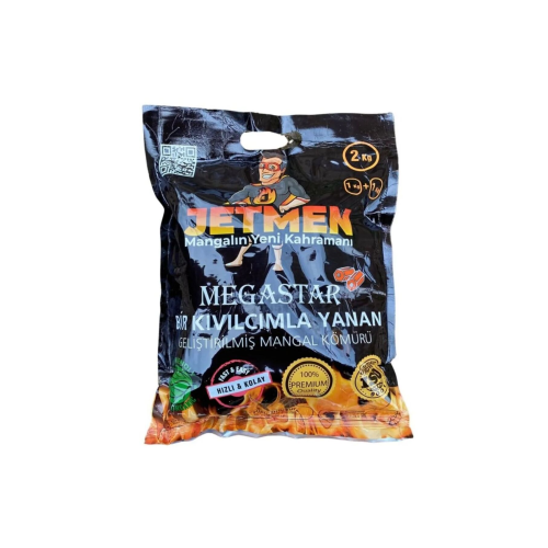 Megastar Mangal Kömürü 2kg Megastar Mangal Kömürü 2kg