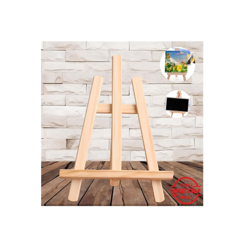 Mercan Mini Ahşap Şövale Menteşeli 29 Cm Şövalye