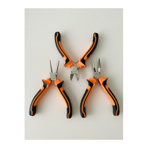 Mini Kıvırma Takı Pensesi - Karga Burun Pense - Yan Keski - 3 Lü Set ( Hobi ) Mini Kıvırma Takı Pensesi - Karga Burun Pense - Yan Keski - 3 Lü Set ( Hobi )