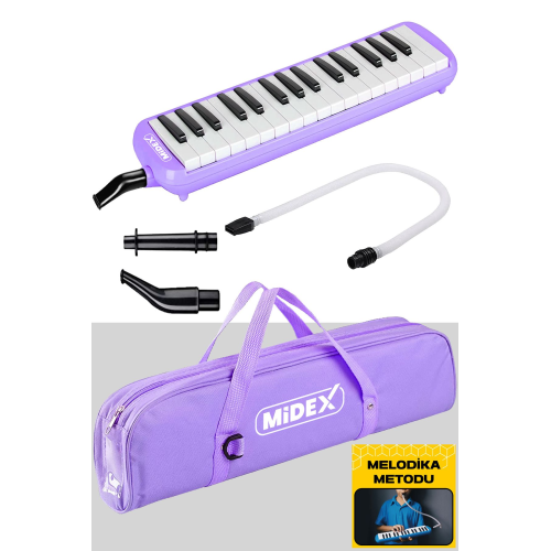 ML-32PU Mor Melodika Seti 32 Tuşlu METOD HEDİYE (Tuşlarda Nota Yazmaktadır) ML-32PU Mor Melodika Seti 32 Tuşlu METOD HEDİYE (Tuşlarda Nota Yazmaktadır)