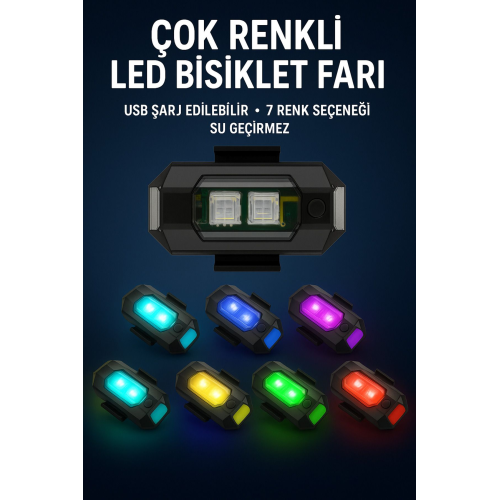 Motor Drone Uçak Kanadı Led Şarjlı Kablosuz Mini Led Çakarlı Lamba Motor Drone Uçak Kanadı Led Şarjlı Kablosuz Mini Led Çakarlı Lamba