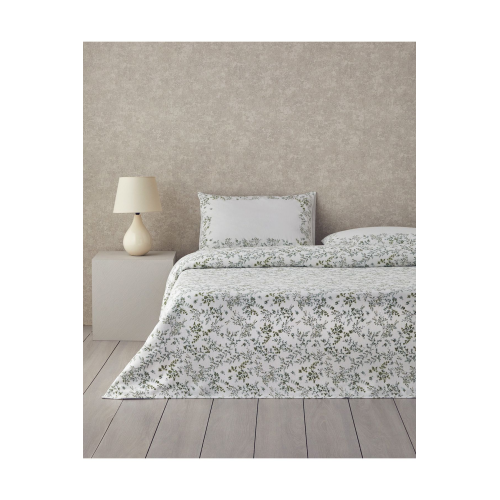 Natur Baskılı King Size Pike Takımı 240x220 cm Yeşil Natur Baskılı King Size Pike Takımı 240x220 cm Yeşil