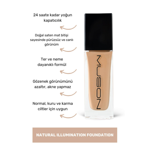 Natural Illumination Foundation - Light.30 ml Natural Illumination Foundation - Light.30 ml