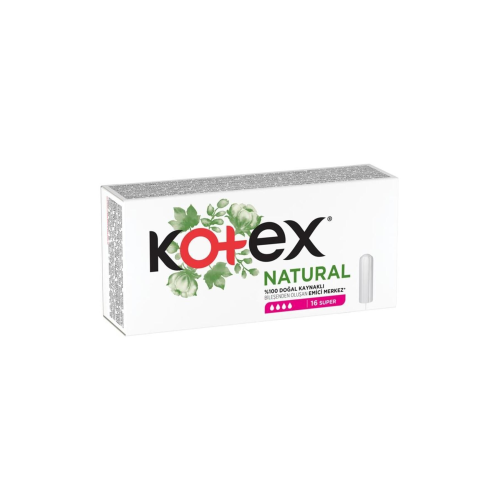 Natural Tampon 16 Lı Süper Natural Tampon 16 Lı Süper