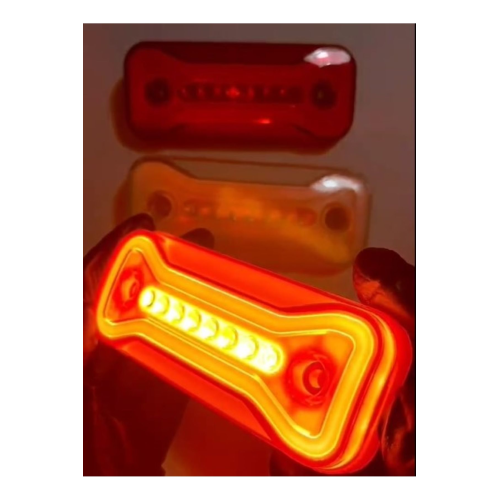 NEON MODEL YAN LAMBA -YENİ ÜRÜN- 12V-24V SARI RENK