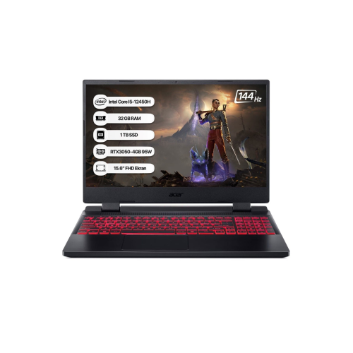 Nitro 5 Nh.qfjey.009-32 Intel Core I5-12450h 32gb 1tb Ssd Rtx3050-4gb Freedos 15.6 Nitro 5 Nh.qfjey.009-32 Intel Core I5-12450h 32gb 1tb Ssd Rtx3050-4gb Freedos 15.6